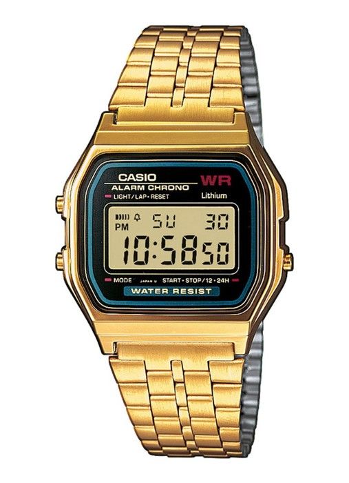 CASIO Montre Quartz A159WGEA1EF Mixte