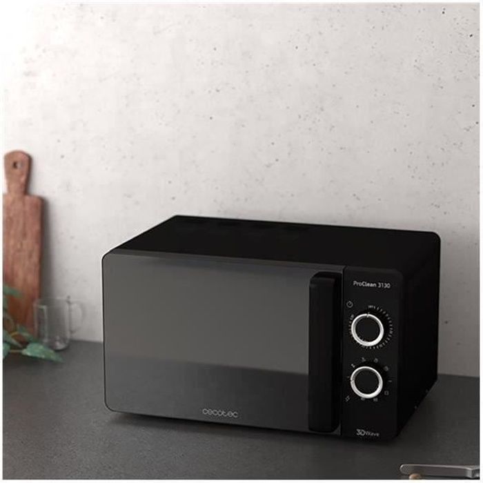 Micro-ondes de 20L avec minuterie 1150W noir