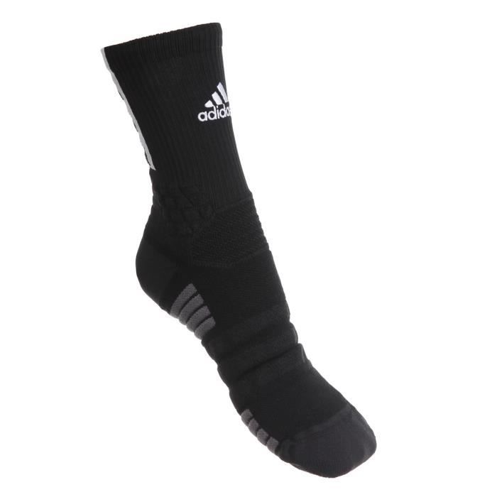 ADIDAS Chaussettes de basketball CTR365 CREW - Noir/Blanc