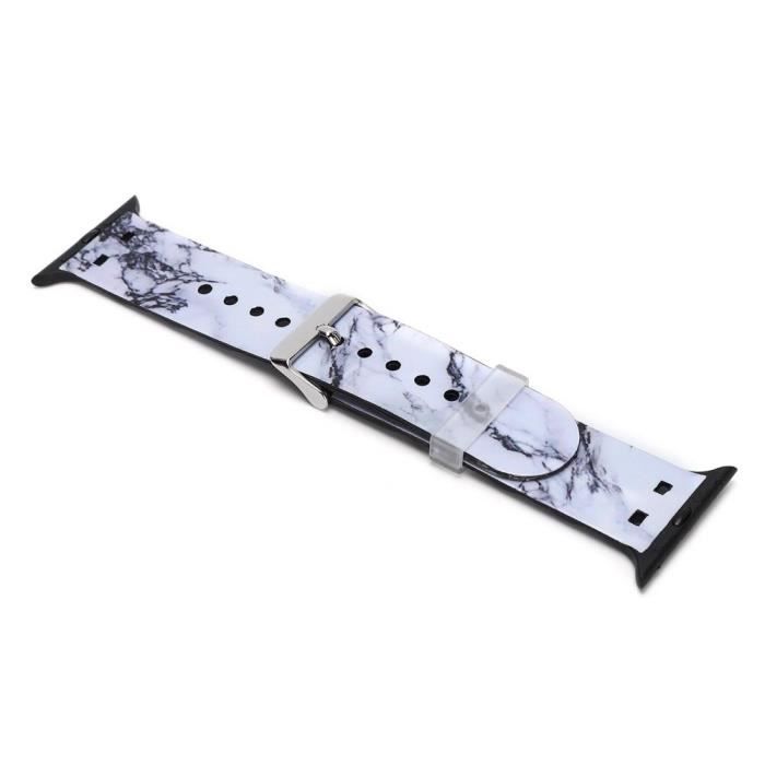Garosa bracelet de montre de remplacement Remplacement du bracelet de montre réglable ultra-mince pour montre IOS SE/6/5/4/3/2/1