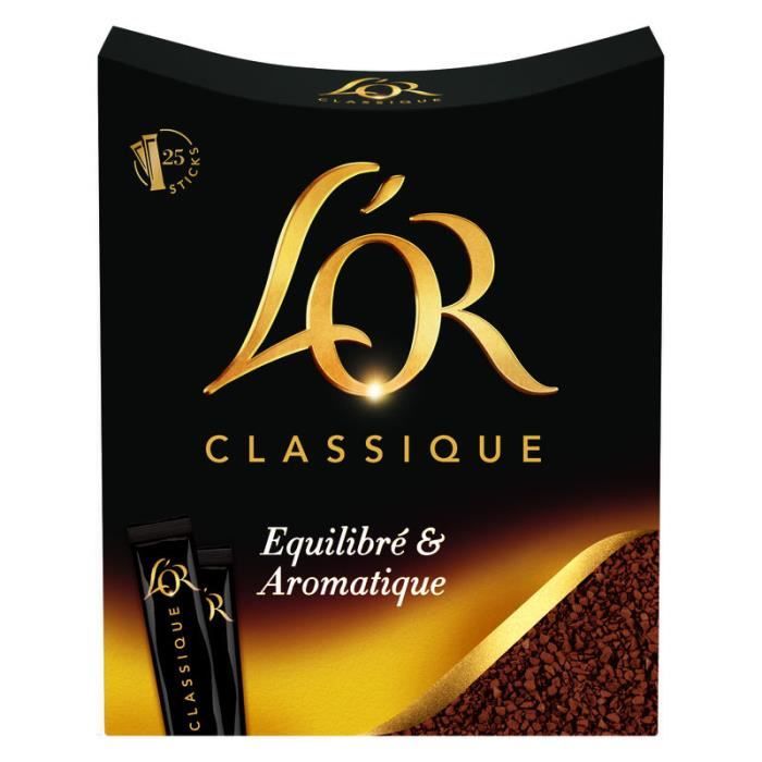 Café classique instantané L'Or Instantané - 25x 45 g