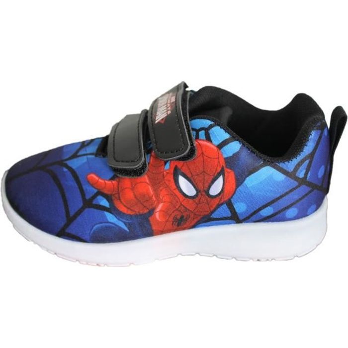 belle baskets spiderman bleue à scratch