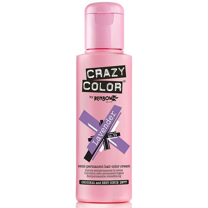 Crazy Color by Renbow - Coloration semi-permanente 54 - Lavender - 100ml