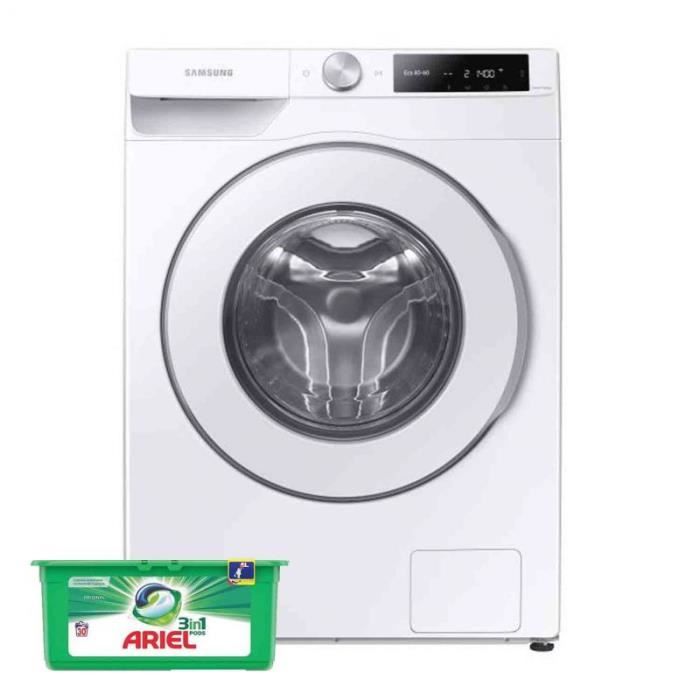 SAMSUNG Lave-linge frontal 9kg 1400trs/min Connecté Wi-fi Machine à laver hublot