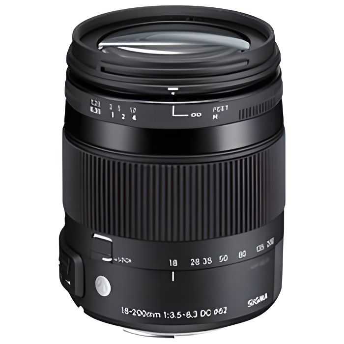 SIGMA 884954 OBJECTIF 18-200 MM F/3,5-6,3 DC MA…