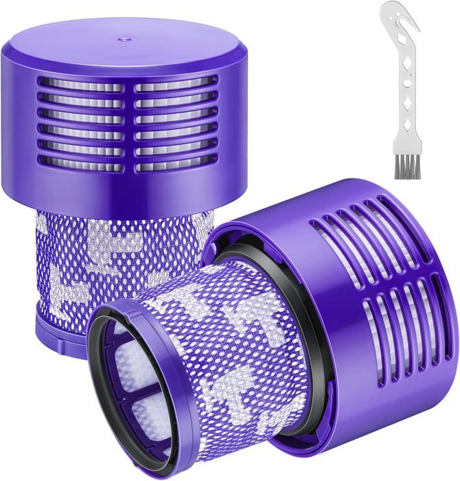 Filtres pour Dyson V10，Filtre rechange pour Dyson V10 Cyclone Series, V10 Absolute, V10 Animal, V10 Total Clean, SV12