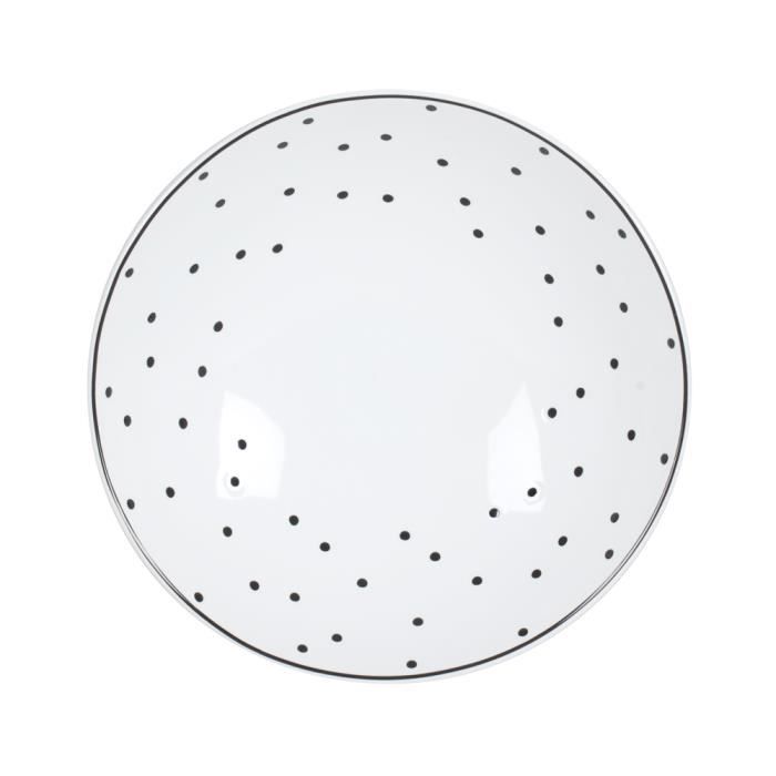ASSIETTE CALOTTE 19 CM LADY (LOT DE 6) NEURE NEUTRE