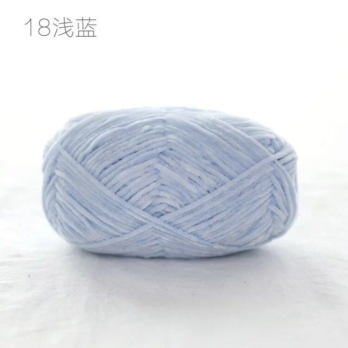 Pelote De Fil Chenille Super Doux Pour Travaux Manuels, Crochet, Chapeau, Couverture, Oreiller, écharpe, 165 G