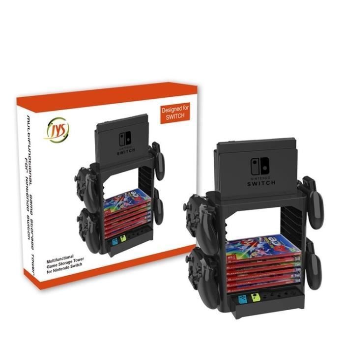 Support de stockage - Xingmeishop - Nintendo Switch - Gain de place - Cuir résistant