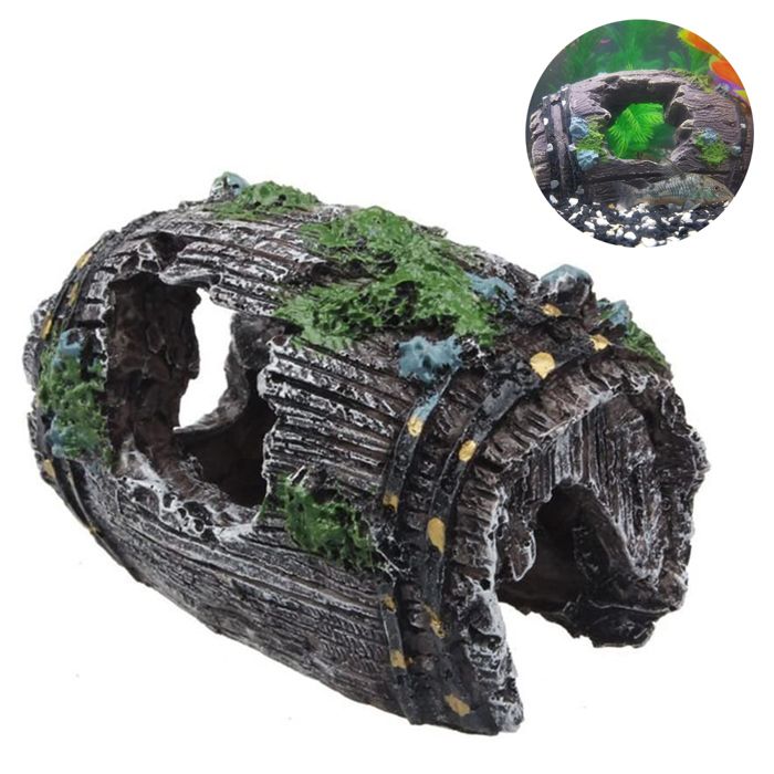 Meilleurs prix pour Décoration daquarium en résine accessoires daquarium ornements aquatiques pour petites crevettes poissons tortues