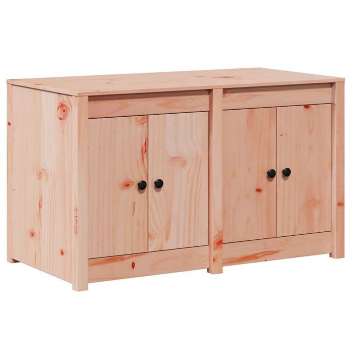 [4742834]Commode/Buffet de cuisine - Armoire de cuisine Marron 106x55x64cm Bois de pin massifPoids:28.1 Kg