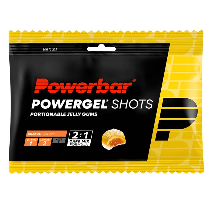 PowerBar PowerGel Shots (24 X 60gr) - Orange