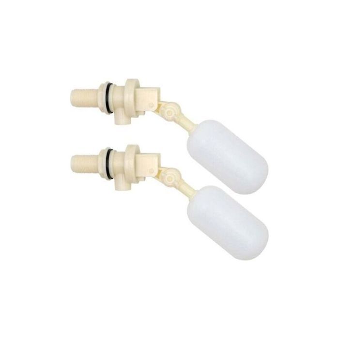 Lot de 2 robinets flotteur 3/4 auto-arrêt pour abreuvoir bovins + adaptateur tuyau