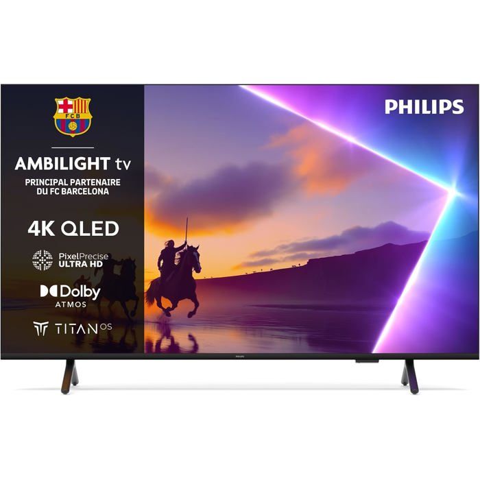 Téléviseur Cdiscount 65PUS8500 4K LED 65 – Ultra HD Pixel Precise OS Titan Dolby Atmos compatible Alexa & Google Assistant