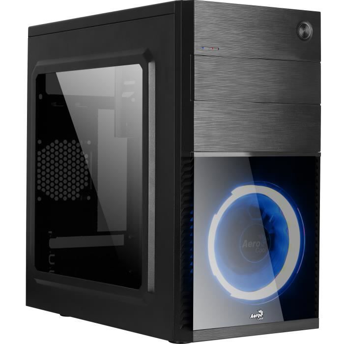 Aerocool CS-105 Bleu USB 3.0 avec fenêtre