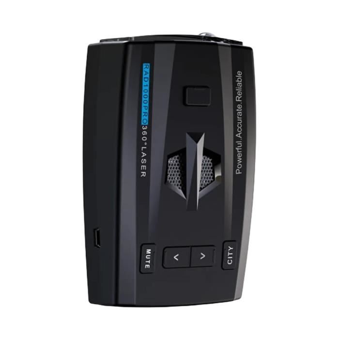 Détecteur Laser Radar 360° Pour Voiture - Alerte Vocale GPS, Anti-police, Sécurité Vitesse, Générique
