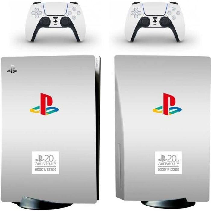 Édition limitée PS5 Disque Standard Peau Autocollant Couverture pour PlayStation 5 Console et 2 Contrôleurs P