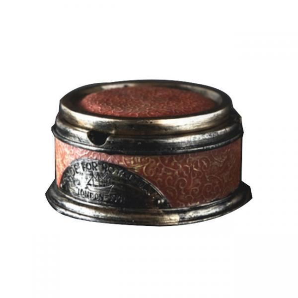 Taille unique Cendrier VOCD Pebble avec couvercle//cendrier pour lext/érieur avec couvercle//cendrier rotatif//cendrier de table pour lext/érieur et lint/érieur//id/éal pour fumeur//peintre rouge rouge