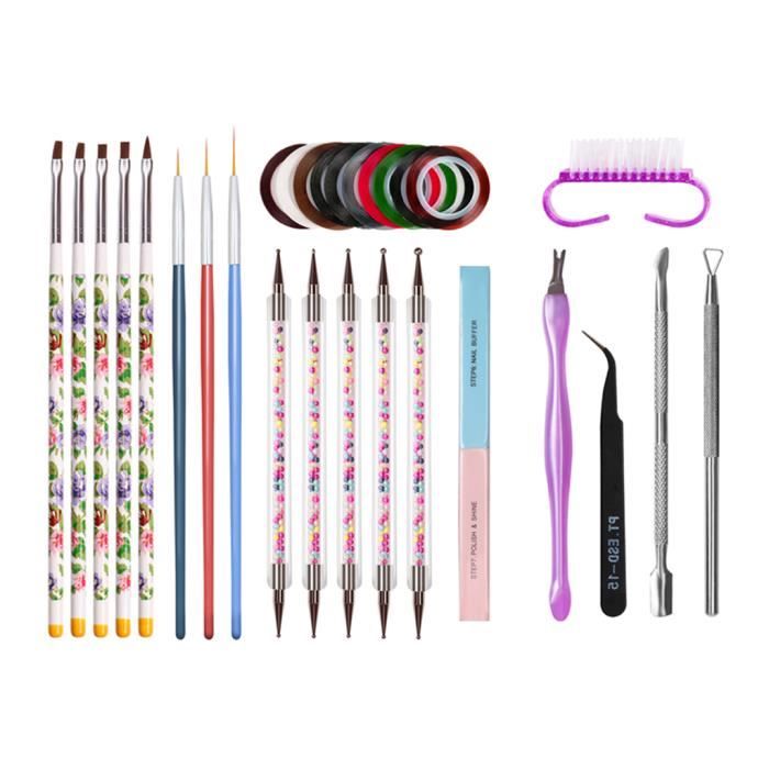 🎁 Soldes exceptionnels à -50 % ⏳🎨 Coffret de 12 stylos pour nail art