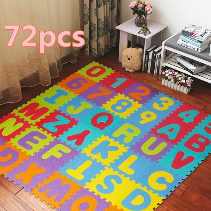 Soarroc Puzzle Tapis De Jeu Enfant En Mousse Eva Dalle Mousse Bebe Avec Certification En71 72 Carres Colores Avec Lettres Et Chiff Cdiscount Jeux Jouets Soarroc Puzzle Tapis De Jeu Enfant En Mousse Eva Dalle Mousse Bebe Avec Certification En71 72 Carres Colores Avec Lettres Et Chiff Cdiscount Jeux Jouets