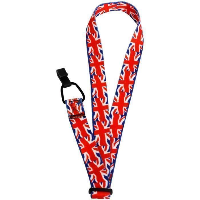 HANABASS Sangle De Ukulélé En Nylon Noir Pour Guitare Acoustique, Basse