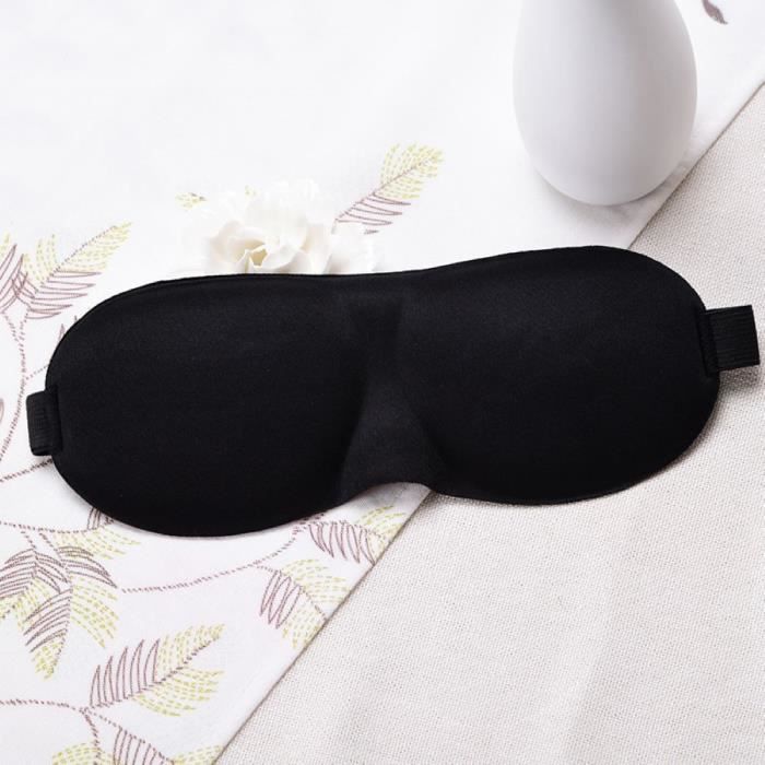 Masque De Sommeil 3D - Doux, Rembourré, Bloque La Lumière - Aide à Dormir