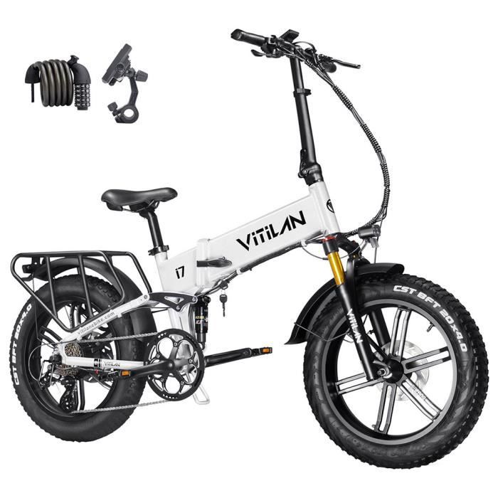 Vélo électrique Pliable IScooter EB1 – 14 Pouces – 250W – 36V – 25 Km/h