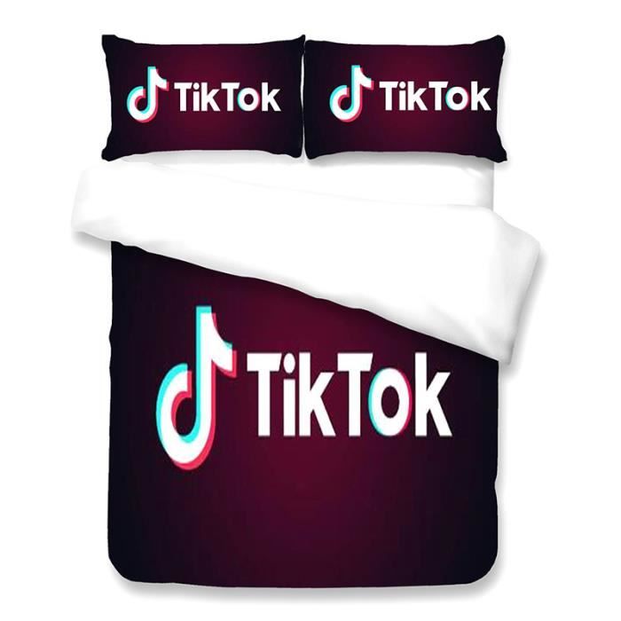 convient pour toutes les saisons N03-140 x 210 cm XWXBB Douyin Tik TOK Parure de lit pour enfant Housse de couette en fibres de polyester haute densit/é housse de couette de taille standard