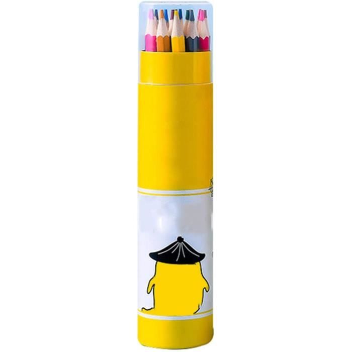 Coloring Crayons 12 Crayons Colorés Crayons Artiste Enfants Set D