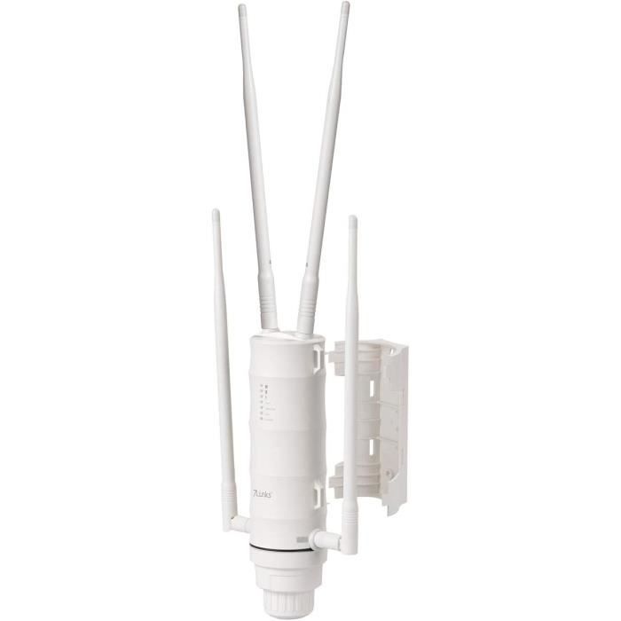 Répéteur Wi-Fi dextérieur 1200 Mb-s, pour réseaux 2.4 et 5 GHz : WLR ...