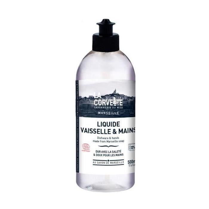 La Corvette Marseille Liquide Vaisselle et Mains 500ml