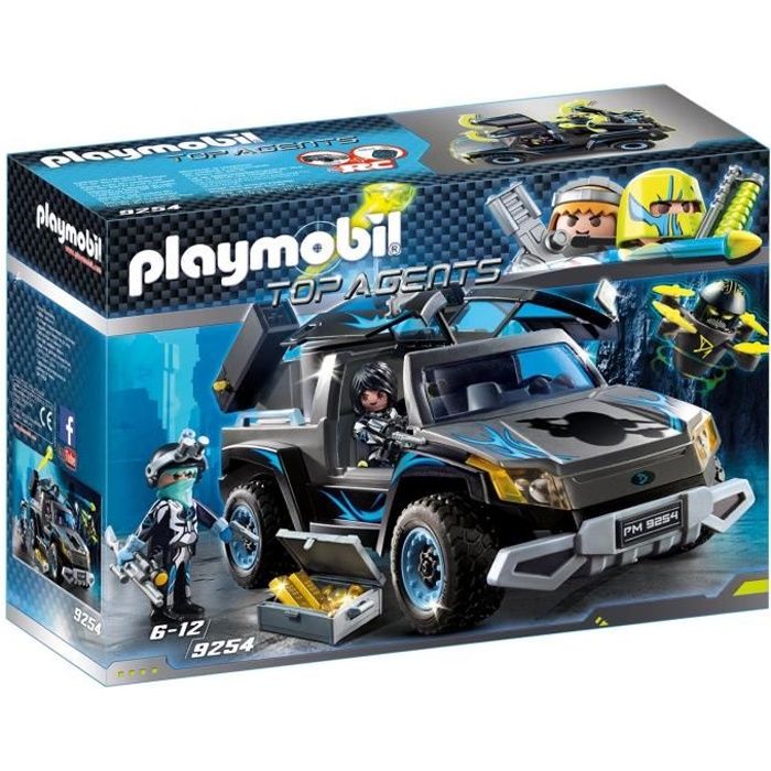 playmobil 4x4 des agents du dr drone