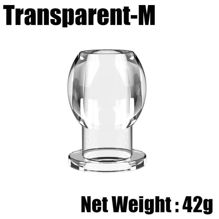 Dilatateur Anal Grand - Longueur 13 Cm - Transparent - Matériau élastomère Thermoplastique - Marque Addicted Toys - Neuf Avec Garantie 2 Ans