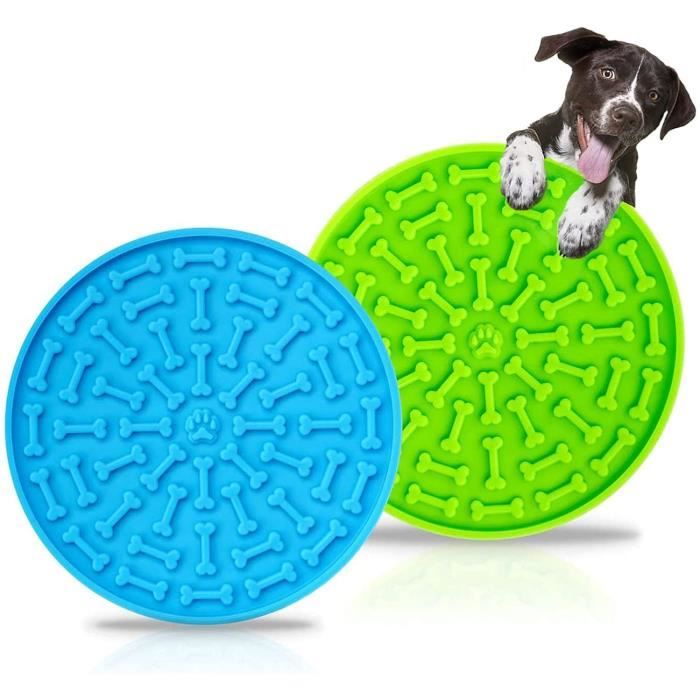 Gamelle pour Chien - Anti Glouton - Ventouses - Alimentation Lente - 2pcs