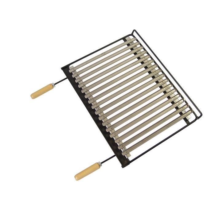 Barbecue IMEX EL ZORRO 71654, Griglia Inox 60x40 Cm, Nera – Perfetta Per Grigliate Estive - 4