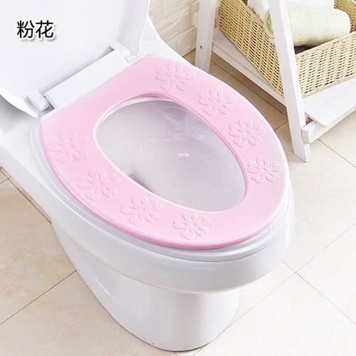 Abattant WC Coussin de toilette en mousse etanche quatre saisons pour dortoir menage ete Type Pink flower Cdiscount Bricolage