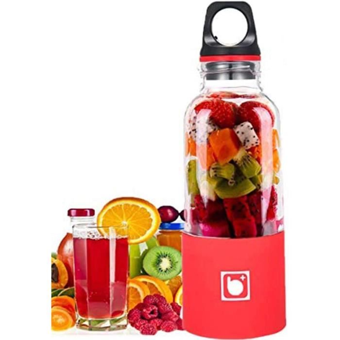 500Ml Juice Blender Portable,Mini Blender Pour Smoothie Mixeur Des