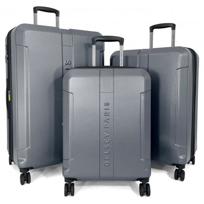 Organisateur de valise gris SODIFAC : le set de 3 tailles à Prix Carrefour