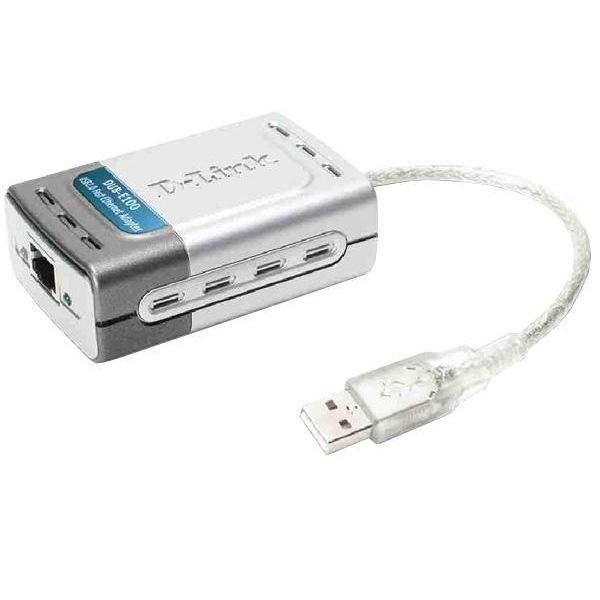 Adaptateur Ethernet USB 2.0 - DLINK - DUB-E100 - 10/100 Mb - Noir - Hot-swappable