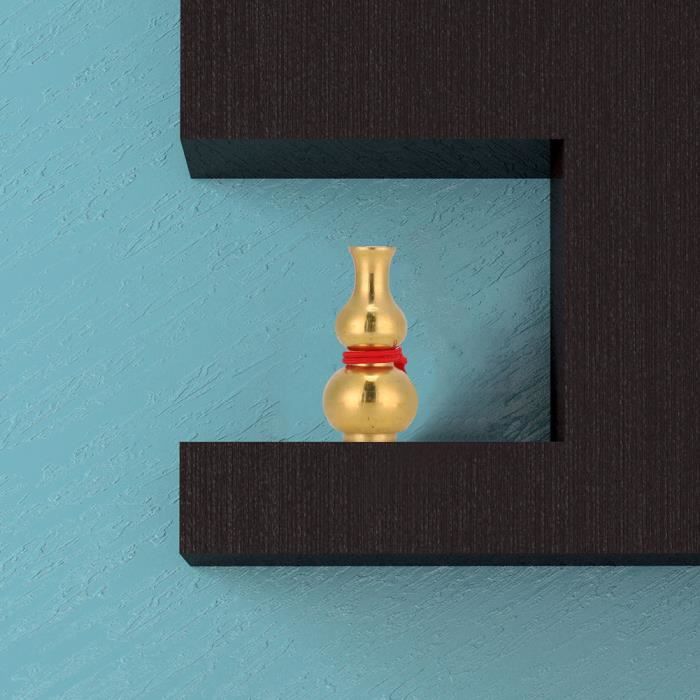 Pendentif Gourde Naturelle Feng Shui - Attire La Richesse Et Les Bénédictions - Fait Main - Décoration Maison