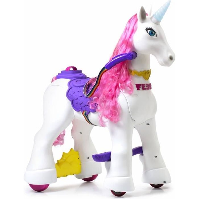 Véhicule électrique enfant - FEBER - Ma Licorne Magique - Corne magique  avec sons et lumières - 12V - Cdiscount Jeux - Jouets