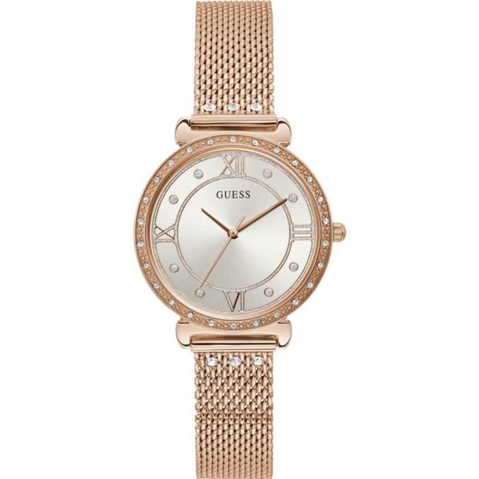 Montre Femme GUESS en Métal Gris - I65157L1 - Cleor
