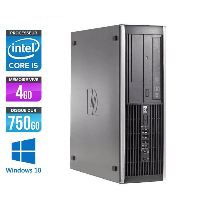 PC HP 8100 - Core i5 - 32GHz -4Go -750Go -Windows 10 Reconditionné - Hewlett-Packard reconditionné disponible sur Cdiscount Seconde Vie