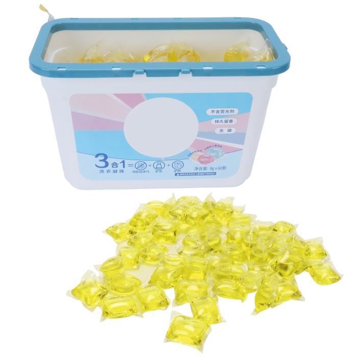 Acheter 10/20/30 pièces perles de boule à lessive puissantes Portable  taches Film Gel Capsules voyage liquide de lavage détergent de nettoyage  ménager