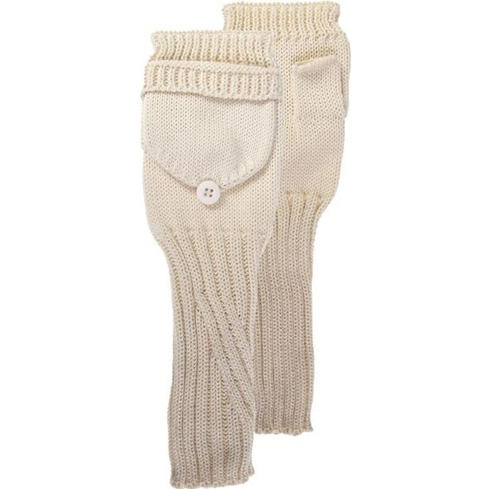 Isotoner Mitaines ivoire femme Cdiscount Pr t Porter