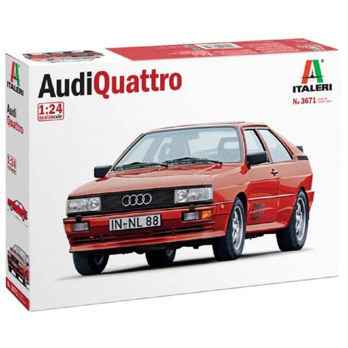 Maquette Voiture à Assembler Italeri IT3653 - Kit Modèle Réduit En Plastique Pour Modélistes