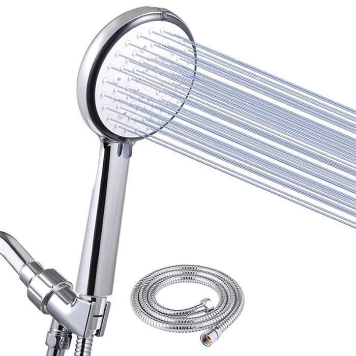 Pommeau Douche Cascade 30,5cm Acier Inoxydable - Haute Pression Et Économie D'Eau