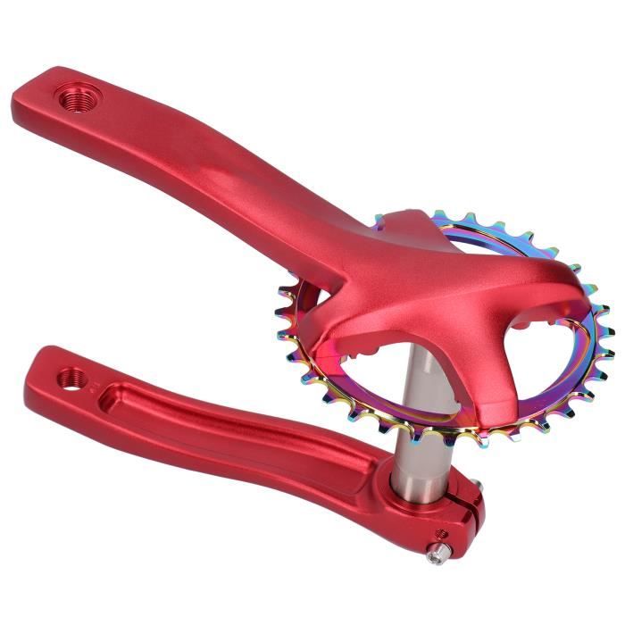 Manivelle Vélo Route Pliable 165mm 52-36T 12 Vitesses 2x Plateau Avec Pédalier - Neuf Générique