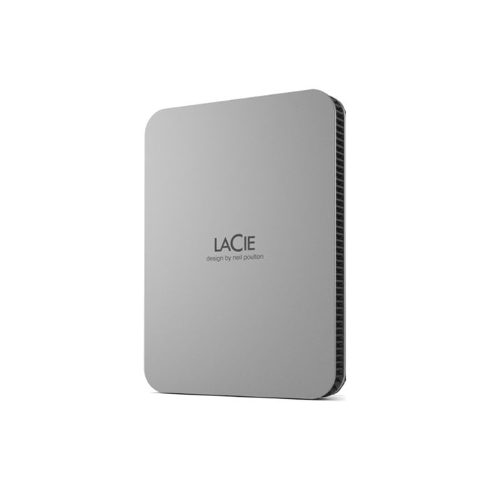 Disque dur externe LaCie Mobile Drive Moon Silver USB-C STLP1000400 – 1To