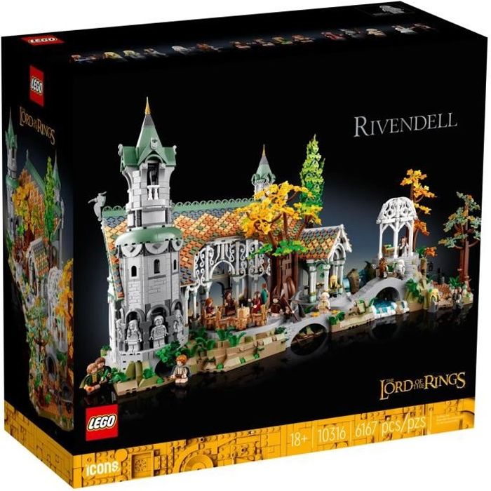 LEGO® Lord of the Rings™ LE SEIGNEUR DES ANNEAUX : FONDCOMBE (10316)